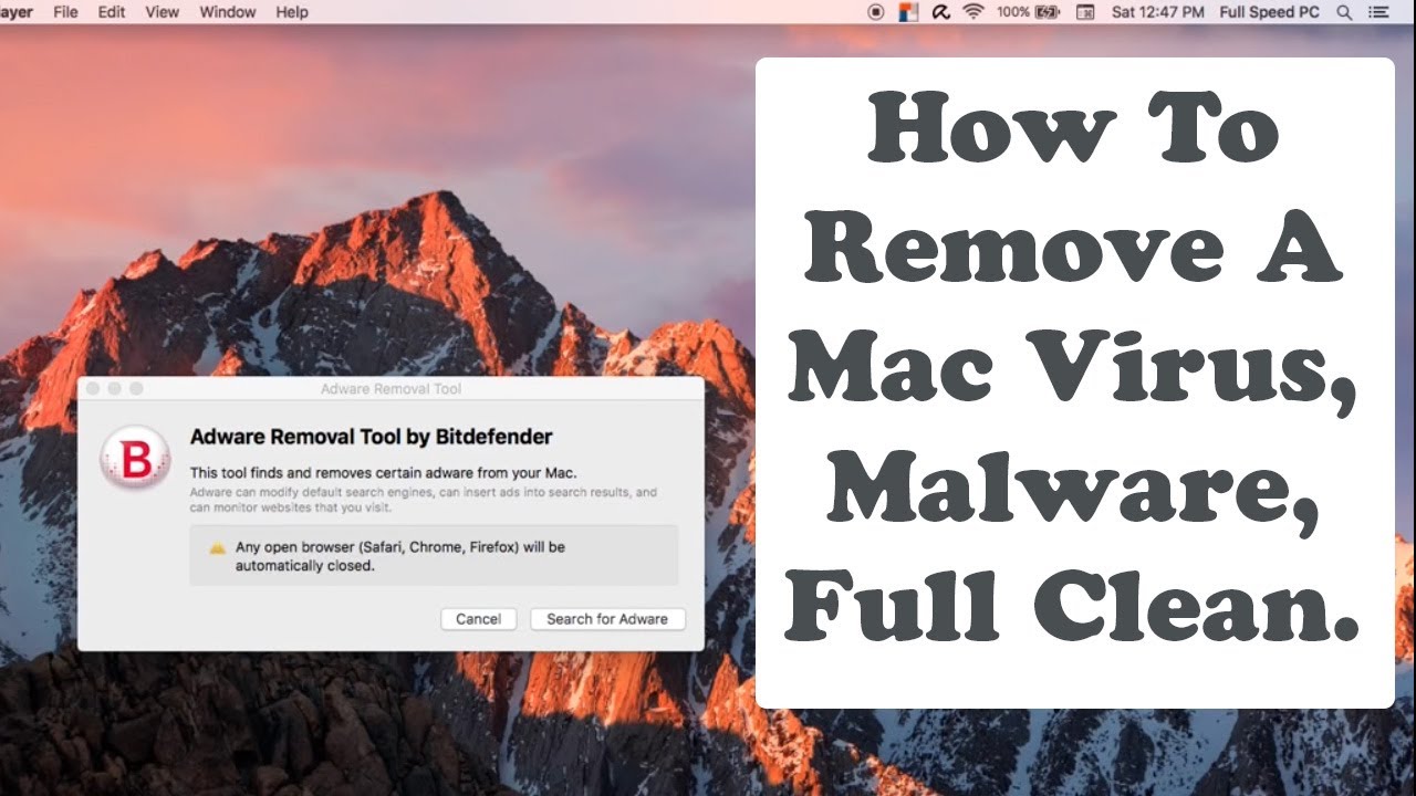 take off mac adware cleaner